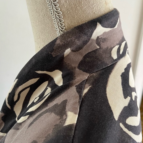 Diane Von Furstenburg Dress MIDI Wrap Silk Jersey Dress Size 4 VINTAGE - Picture 7 of 11